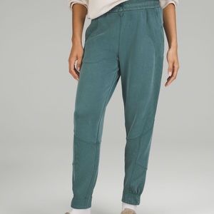 Lululemon Brushed softstreme ribbed high rise jogger full length